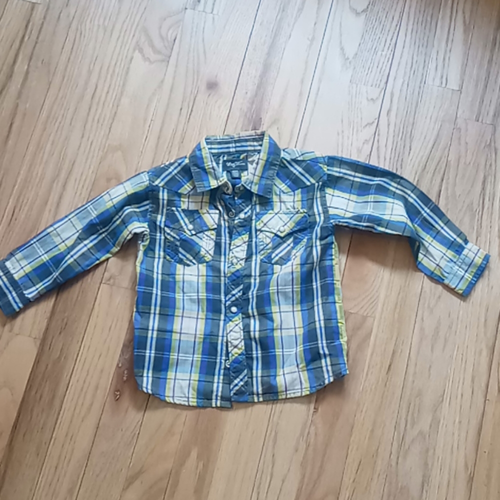 Boy button up